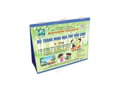 Bộ tranh minh họa thơ mẫu giáo 4 5 tuổi