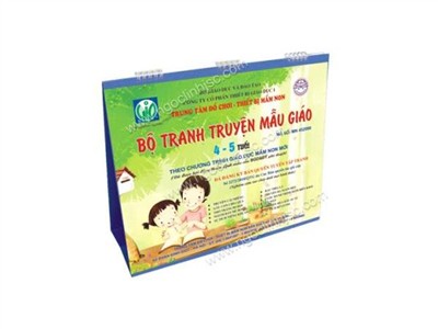 Bộ tranh truyện mẫu giáo 4 - 5 tuổi